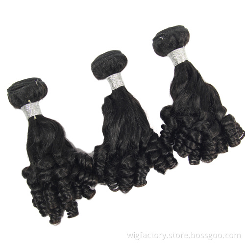 Human Hair Fumi Curl Bundle Extensions,Fumi Hair Cuticle Aligned Hair,Virgin Hair Bundles Brazilian Fumi Double Drawn Human Hair